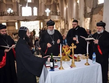 Deir Ezzor: Για πρώτη φορά μετά από 5 χρόνια χριστιανική λειτουργία